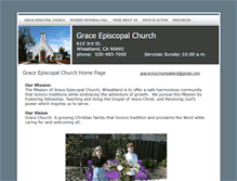 Tablet Screenshot of gracewheatland.org